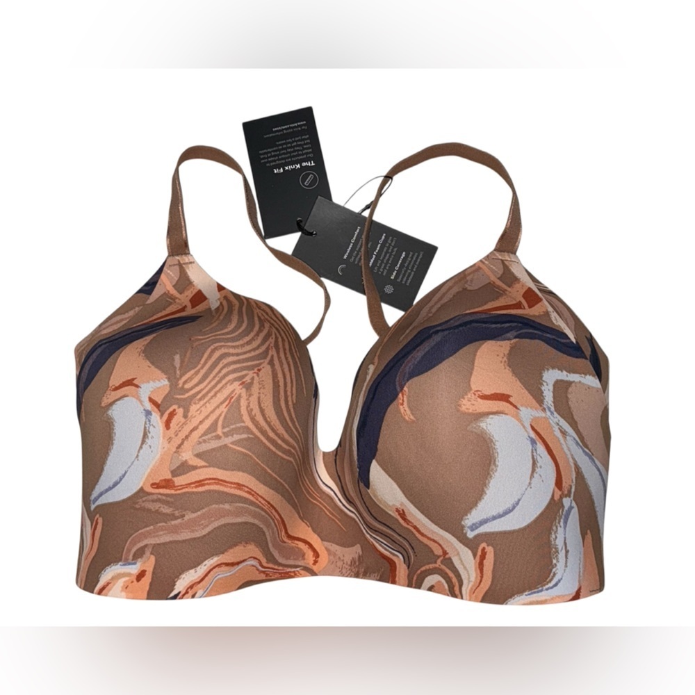 Knix WingWoman Contour Bra Size 6+ (38DD-40DDD) Wireless Molded Cup NWT - Picture 2 of 6